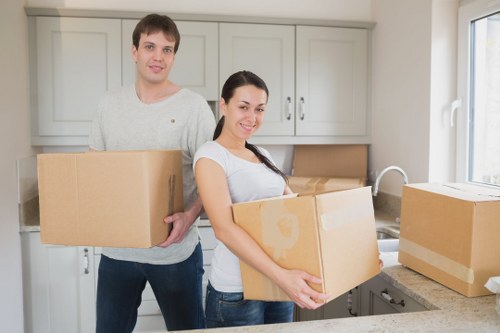 Van transport for a flat move near Queens Park