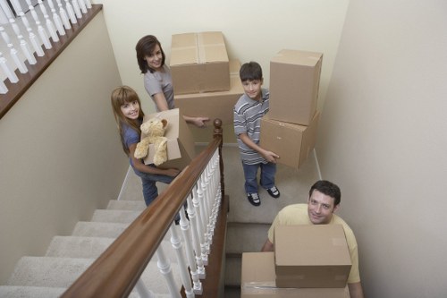 Careful packing and protection during a Queens Park removals process